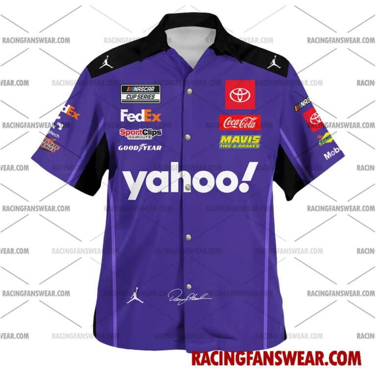 Nascar store - Loyal fans of Denny Hamlin's Unisex Hawaiian Shirt,Unisex Polo Shirt,Kid Hawaiian Shirt,Kid Polo Shirt:vintage nascar racing suit,uniform,apparel,shirts,merch,merchandise,jersey,hoodie,jackets,shorts,sweatshirt,outfits,clothes