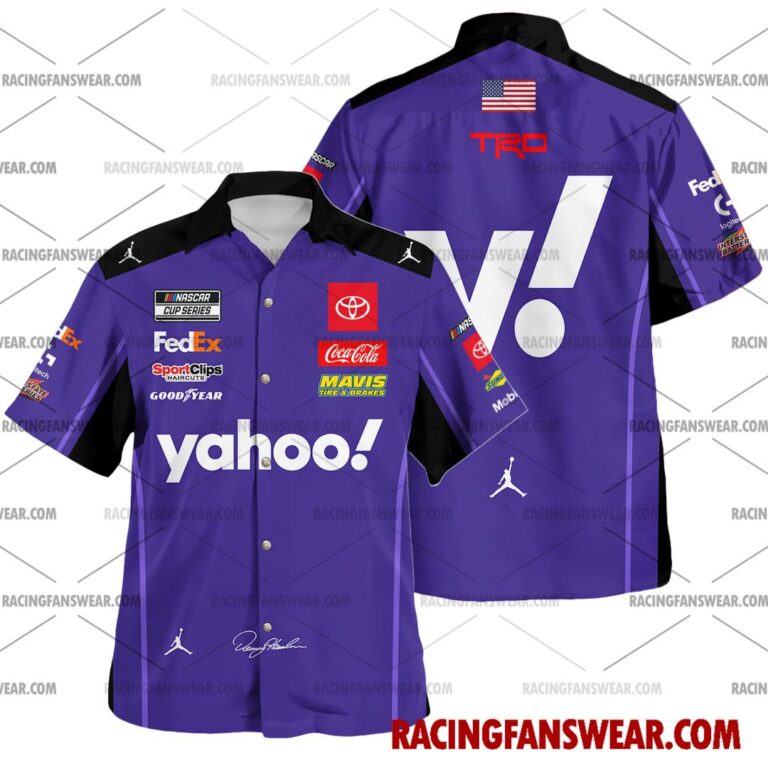Nascar store - Loyal fans of Denny Hamlin's Unisex Hawaiian Shirt,Unisex Polo Shirt,Kid Hawaiian Shirt,Kid Polo Shirt:vintage nascar racing suit,uniform,apparel,shirts,merch,merchandise,jersey,hoodie,jackets,shorts,sweatshirt,outfits,clothes