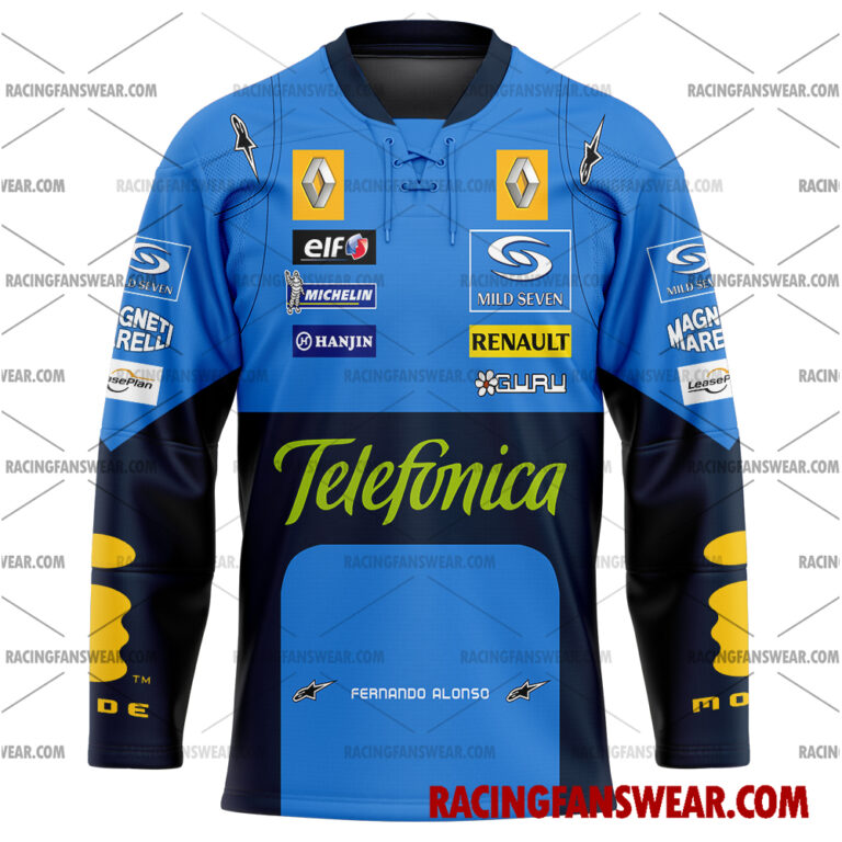 Formula One store - Loyal fans of Fernando Alonso's Men's Baseball Jersey,Women's Baseball Jersey,Kid's Baseball Jersey,Men's Hockey Jerseys,WoMen's Hockey Jerseys,Youth's Hockey Jerseys:vintage formula one racing suit,uniform,apparel,shirts,merch,merchandise,jersey,hoodie,jackets,shorts,sweatshirt,outfits,clothes