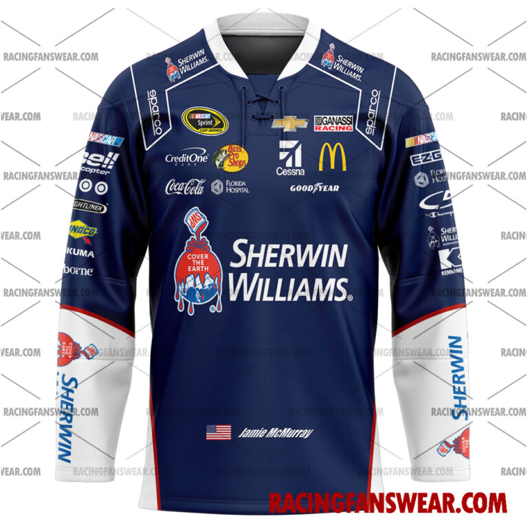 Nascar store - Loyal fans of Jamie McMurray's Men's Baseball Jersey,Women's Baseball Jersey,Kid's Baseball Jersey,Men's Hockey Jerseys,WoMen's Hockey Jerseys,Youth's Hockey Jerseys:vintage nascar racing suit,uniform,apparel,shirts,merch,merchandise,jersey,hoodie,jackets,shorts,sweatshirt,outfits,clothes