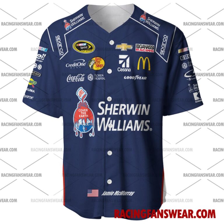 Nascar store - Loyal fans of Jamie McMurray's Men's Baseball Jersey,Women's Baseball Jersey,Kid's Baseball Jersey,Men's Hockey Jerseys,WoMen's Hockey Jerseys,Youth's Hockey Jerseys:vintage nascar racing suit,uniform,apparel,shirts,merch,merchandise,jersey,hoodie,jackets,shorts,sweatshirt,outfits,clothes