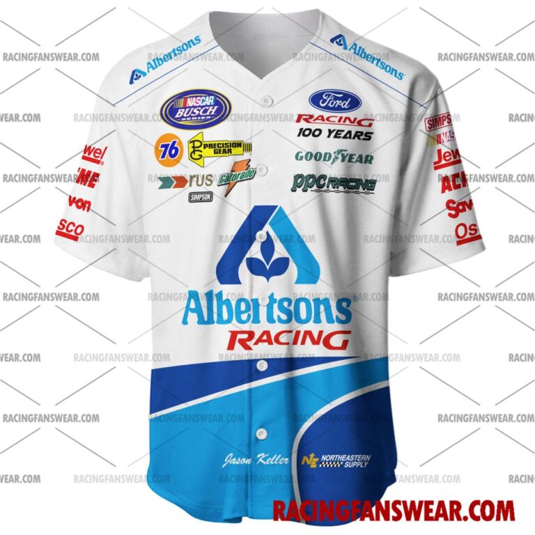 Nascar store - Loyal fans of Jason Keller's Men's Baseball Jersey,Women's Baseball Jersey,Kid's Baseball Jersey,Men's Hockey Jerseys,WoMen's Hockey Jerseys,Youth's Hockey Jerseys:vintage nascar racing suit,uniform,apparel,shirts,merch,merchandise,jersey,hoodie,jackets,shorts,sweatshirt,outfits,clothes