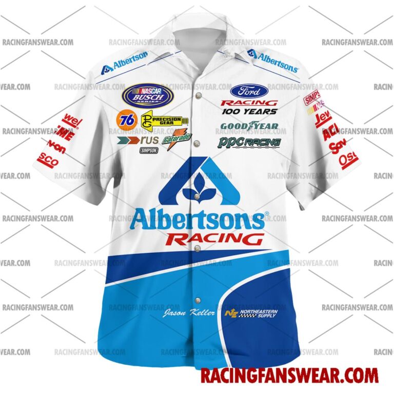 Nascar store - Loyal fans of Jason Keller's Unisex Hawaiian Shirt,Unisex Polo Shirt,Kid Hawaiian Shirt,Kid Polo Shirt:vintage nascar racing suit,uniform,apparel,shirts,merch,merchandise,jersey,hoodie,jackets,shorts,sweatshirt,outfits,clothes