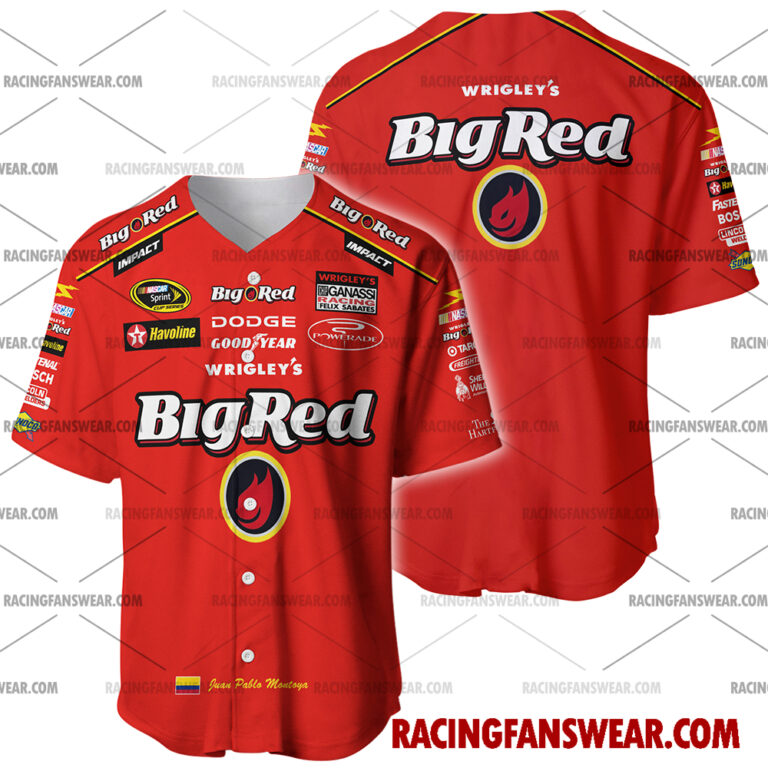 Nascar store - Loyal fans of Juan Pablo Montoya's Men's Baseball Jersey,Women's Baseball Jersey,Kid's Baseball Jersey,Men's Hockey Jerseys,WoMen's Hockey Jerseys,Youth's Hockey Jerseys:vintage nascar racing suit,uniform,apparel,shirts,merch,merchandise,jersey,hoodie,jackets,shorts,sweatshirt,outfits,clothes