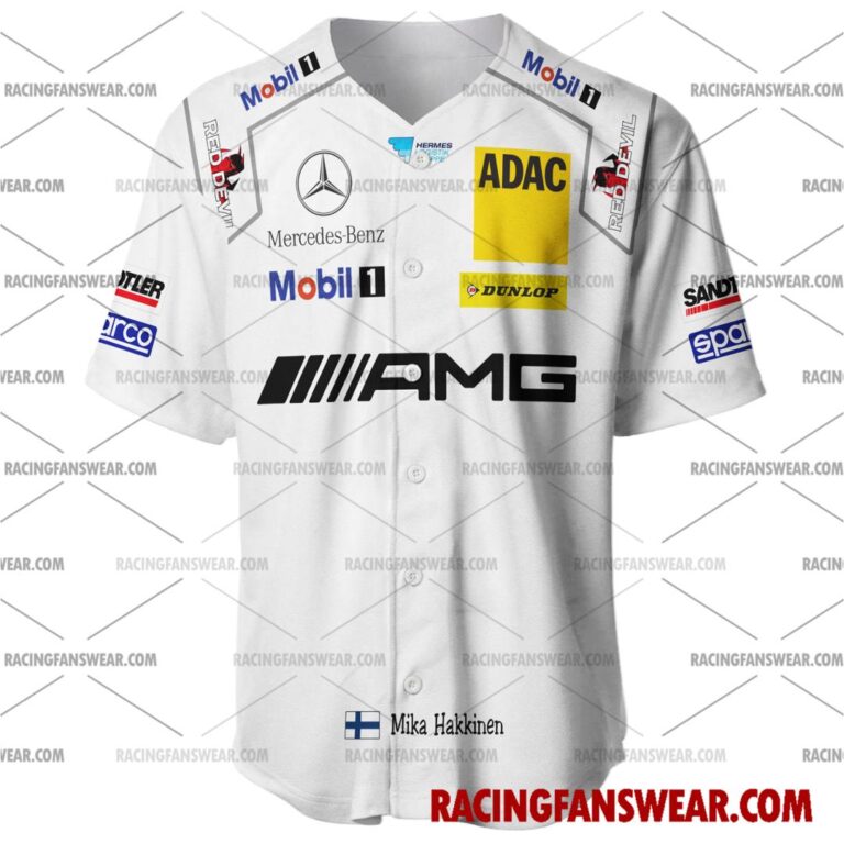 Formula One store - Loyal fans of Mika Hakkinen's Men's Baseball Jersey,Women's Baseball Jersey,Kid's Baseball Jersey,Men's Hockey Jerseys,WoMen's Hockey Jerseys,Youth's Hockey Jerseys:vintage formula one racing suit,uniform,apparel,shirts,merch,merchandise,jersey,hoodie,jackets,shorts,sweatshirt,outfits,clothes