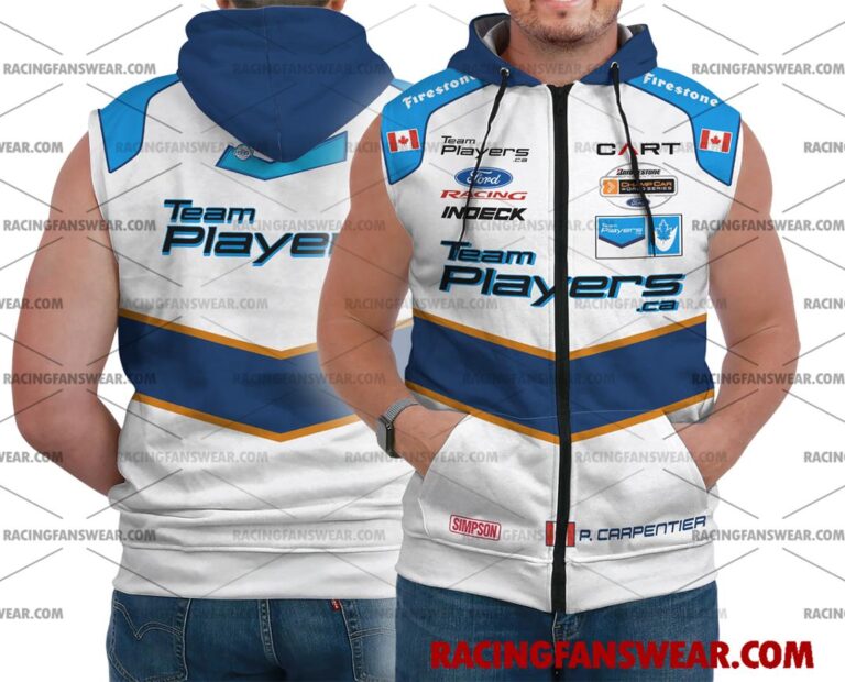 IndyCar store - Loyal fans of Patrick Carpentier's Bomber Jacket,Unisex Thick Coat,Unisex Sleeveless Hoodie,Unisex Hooded T-Shirt,Kid Sleeveless Hoodie,Kid Hooded T-Shirts,Kid Thick Coat:Vintage indycar racing suit,uniform,apparel,shirts,merch,merchandise,jersey,hoodie,jackets,shorts,sweatshirt,outfits,clothes