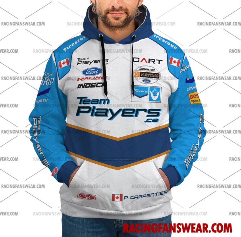 IndyCar store - Loyal fans of Patrick Carpentier's Unisex Hoodie,Unisex Pop Top Hoodie,Unisex Zip Hoodie,Unisex T-Shirt,Unisex Sweatshirt,Unisex Long Pants,Kid Hoodie,Kid Zip Hoodie,Kid T-Shirt,Kid Sweatshirt,Kid Long Pants:Vintage indycar racing suit,uniform,apparel,shirts,merch,merchandise,jersey,hoodie,jackets,shorts,sweatshirt,outfits,clothes