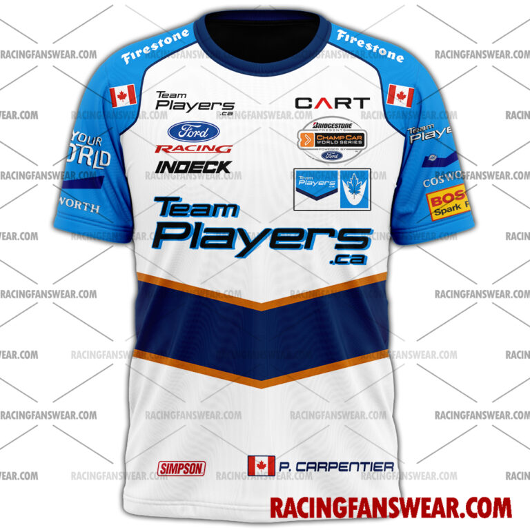 IndyCar store - Loyal fans of Patrick Carpentier's Unisex Hoodie,Unisex Pop Top Hoodie,Unisex Zip Hoodie,Unisex T-Shirt,Unisex Sweatshirt,Unisex Long Pants,Kid Hoodie,Kid Zip Hoodie,Kid T-Shirt,Kid Sweatshirt,Kid Long Pants:Vintage indycar racing suit,uniform,apparel,shirts,merch,merchandise,jersey,hoodie,jackets,shorts,sweatshirt,outfits,clothes