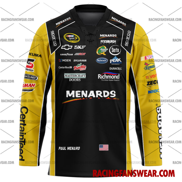Nascar store - Loyal fans of Paul Menard's Men's Baseball Jersey,Women's Baseball Jersey,Kid's Baseball Jersey,Men's Hockey Jerseys,WoMen's Hockey Jerseys,Youth's Hockey Jerseys:vintage nascar racing suit,uniform,apparel,shirts,merch,merchandise,jersey,hoodie,jackets,shorts,sweatshirt,outfits,clothes