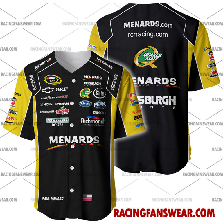 Nascar store - Loyal fans of Paul Menard's Men's Baseball Jersey,Women's Baseball Jersey,Kid's Baseball Jersey,Men's Hockey Jerseys,WoMen's Hockey Jerseys,Youth's Hockey Jerseys:vintage nascar racing suit,uniform,apparel,shirts,merch,merchandise,jersey,hoodie,jackets,shorts,sweatshirt,outfits,clothes