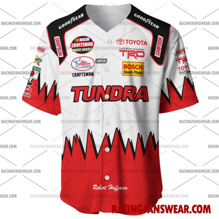 Nascar store - Loyal fans of Robert Huffman's Men's Baseball Jersey,Women's Baseball Jersey,Kid's Baseball Jersey,Men's Hockey Jerseys,WoMen's Hockey Jerseys,Youth's Hockey Jerseys:vintage nascar racing suit,uniform,apparel,shirts,merch,merchandise,jersey,hoodie,jackets,shorts,sweatshirt,outfits,clothes