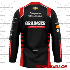 Ryan Newman Nascar Racing 2017 Uniform Apparel Clothes Baseball Jersey Hockey Jersey 4 Nascar store - Loyal fans of Ryan Newman's Men's Baseball Jersey,Women's Baseball Jersey,Kid's Baseball Jersey,Men's Hockey Jerseys,WoMen's Hockey Jerseys,Youth's Hockey Jerseys:vintage nascar racing suit,uniform,apparel,shirts,merch,merchandise,jersey,hoodie,jackets,shorts,sweatshirt,outfits,clothes