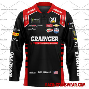 Ryan Newman Nascar Racing 2017 Uniform Apparel Clothes Baseball Jersey Hockey Jersey 3 Nascar store - Loyal fans of Ryan Newman's Men's Baseball Jersey,Women's Baseball Jersey,Kid's Baseball Jersey,Men's Hockey Jerseys,WoMen's Hockey Jerseys,Youth's Hockey Jerseys:vintage nascar racing suit,uniform,apparel,shirts,merch,merchandise,jersey,hoodie,jackets,shorts,sweatshirt,outfits,clothes
