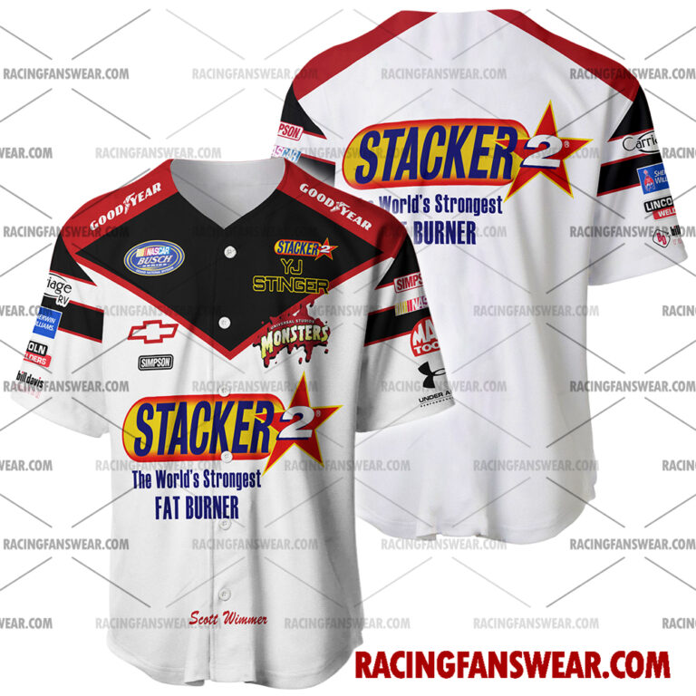 Nascar store - Loyal fans of Scott Wimmer's Men's Baseball Jersey,Women's Baseball Jersey,Kid's Baseball Jersey,Men's Hockey Jerseys,WoMen's Hockey Jerseys,Youth's Hockey Jerseys:vintage nascar racing suit,uniform,apparel,shirts,merch,merchandise,jersey,hoodie,jackets,shorts,sweatshirt,outfits,clothes