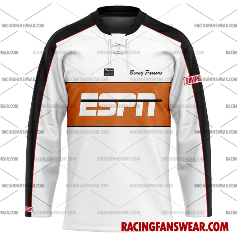 Nascar store - Loyal fans of Benny Parsons's Men's Baseball Jersey,Women's Baseball Jersey,Kid's Baseball Jersey,Men's Hockey Jerseys,WoMen's Hockey Jerseys,Youth's Hockey Jerseys:vintage nascar racing suit,uniform,apparel,shirts,merch,merchandise,jersey,hoodie,jackets,shorts,sweatshirt,outfits,clothes