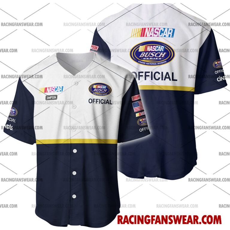 Nascar store - Loyal fans of Busch's Men's Baseball Jersey,Women's Baseball Jersey,Kid's Baseball Jersey,Men's Hockey Jerseys,WoMen's Hockey Jerseys,Youth's Hockey Jerseys:vintage nascar racing suit,uniform,apparel,shirts,merch,merchandise,jersey,hoodie,jackets,shorts,sweatshirt,outfits,clothes