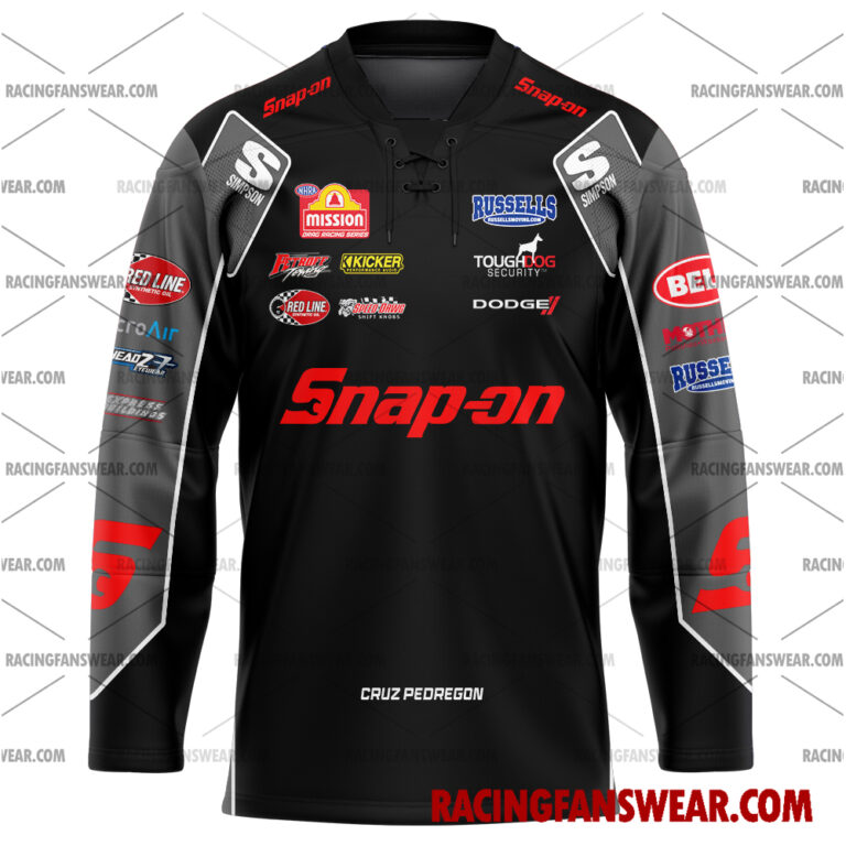 NHRA store - Loyal fans of Cruz Pedregon's Men's Baseball Jersey,Women's Baseball Jersey,Kid's Baseball Jersey,Men's Hockey Jerseys,WoMen's Hockey Jerseys,Youth's Hockey Jerseys:vintage NHRA racing suit,uniform,apparel,shirts,merch,merchandise,jersey,hoodie,jackets,shorts,sweatshirt,outfits,clothes