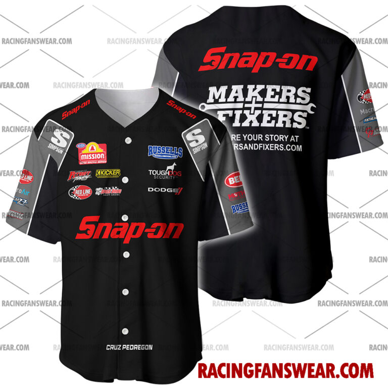 NHRA store - Loyal fans of Cruz Pedregon's Men's Baseball Jersey,Women's Baseball Jersey,Kid's Baseball Jersey,Men's Hockey Jerseys,WoMen's Hockey Jerseys,Youth's Hockey Jerseys:vintage NHRA racing suit,uniform,apparel,shirts,merch,merchandise,jersey,hoodie,jackets,shorts,sweatshirt,outfits,clothes