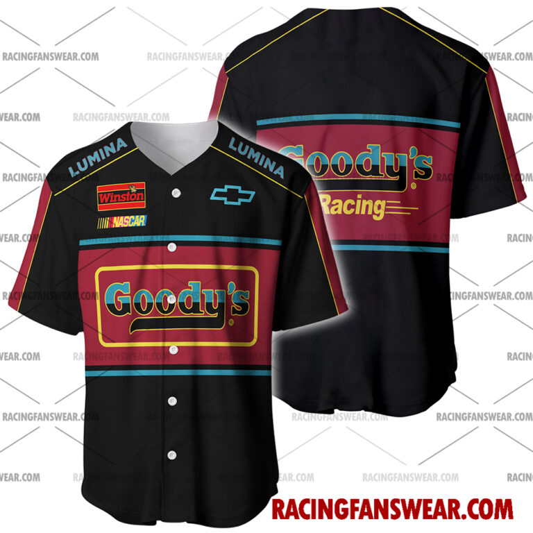 Nascar store - Loyal fans of Days of Thunder Goody's Men's Baseball Jersey,Women's Baseball Jersey,Kid's Baseball Jersey,Men's Hockey Jerseys,WoMen's Hockey Jerseys,Youth's Hockey Jerseys:vintage nascar racing suit,uniform,apparel,shirts,merch,merchandise,jersey,hoodie,jackets,shorts,sweatshirt,outfits,clothes