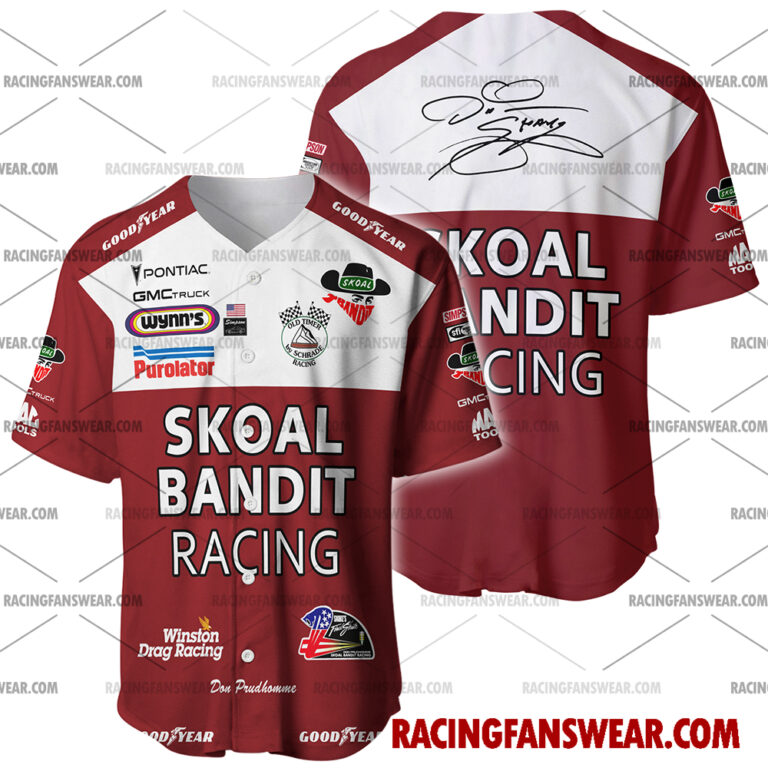Nascar store - Loyal fans of Don Prudhomme's Men's Baseball Jersey,Women's Baseball Jersey,Kid's Baseball Jersey,Men's Hockey Jerseys,WoMen's Hockey Jerseys,Youth's Hockey Jerseys:vintage nascar racing suit,uniform,apparel,shirts,merch,merchandise,jersey,hoodie,jackets,shorts,sweatshirt,outfits,clothes