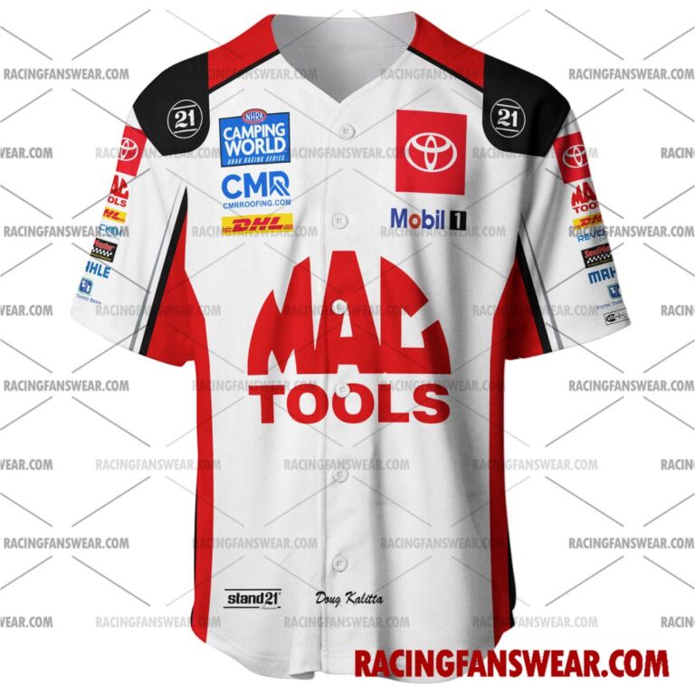 NHRA store - Loyal fans of Doug Kalitta's Men's Baseball Jersey,Women's Baseball Jersey,Kid's Baseball Jersey,Men's Hockey Jerseys,WoMen's Hockey Jerseys,Youth's Hockey Jerseys:vintage NHRA racing suit,uniform,apparel,shirts,merch,merchandise,jersey,hoodie,jackets,shorts,sweatshirt,outfits,clothes