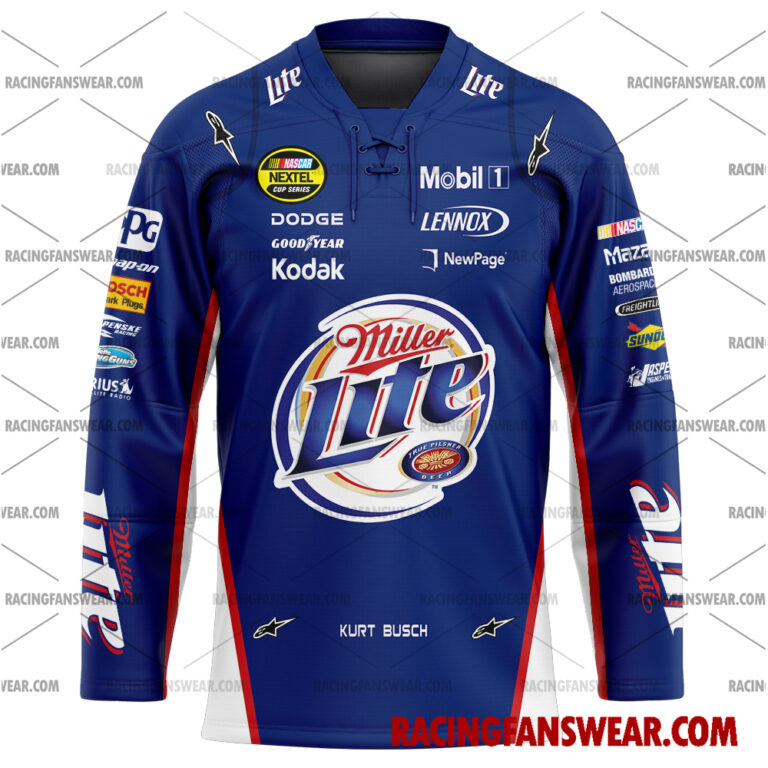 Nascar store - Loyal fans of Kurt Busch's Men's Baseball Jersey,Women's Baseball Jersey,Kid's Baseball Jersey,Men's Hockey Jerseys,WoMen's Hockey Jerseys,Youth's Hockey Jerseys:vintage nascar racing suit,uniform,apparel,shirts,merch,merchandise,jersey,hoodie,jackets,shorts,sweatshirt,outfits,clothes
