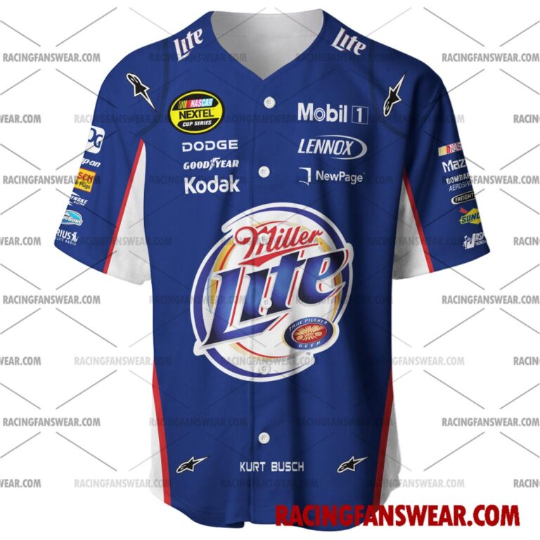 Nascar store - Loyal fans of Kurt Busch's Men's Baseball Jersey,Women's Baseball Jersey,Kid's Baseball Jersey,Men's Hockey Jerseys,WoMen's Hockey Jerseys,Youth's Hockey Jerseys:vintage nascar racing suit,uniform,apparel,shirts,merch,merchandise,jersey,hoodie,jackets,shorts,sweatshirt,outfits,clothes