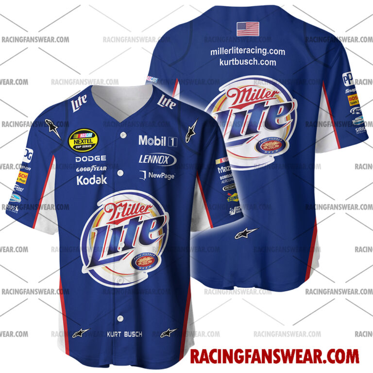 Nascar store - Loyal fans of Kurt Busch's Men's Baseball Jersey,Women's Baseball Jersey,Kid's Baseball Jersey,Men's Hockey Jerseys,WoMen's Hockey Jerseys,Youth's Hockey Jerseys:vintage nascar racing suit,uniform,apparel,shirts,merch,merchandise,jersey,hoodie,jackets,shorts,sweatshirt,outfits,clothes