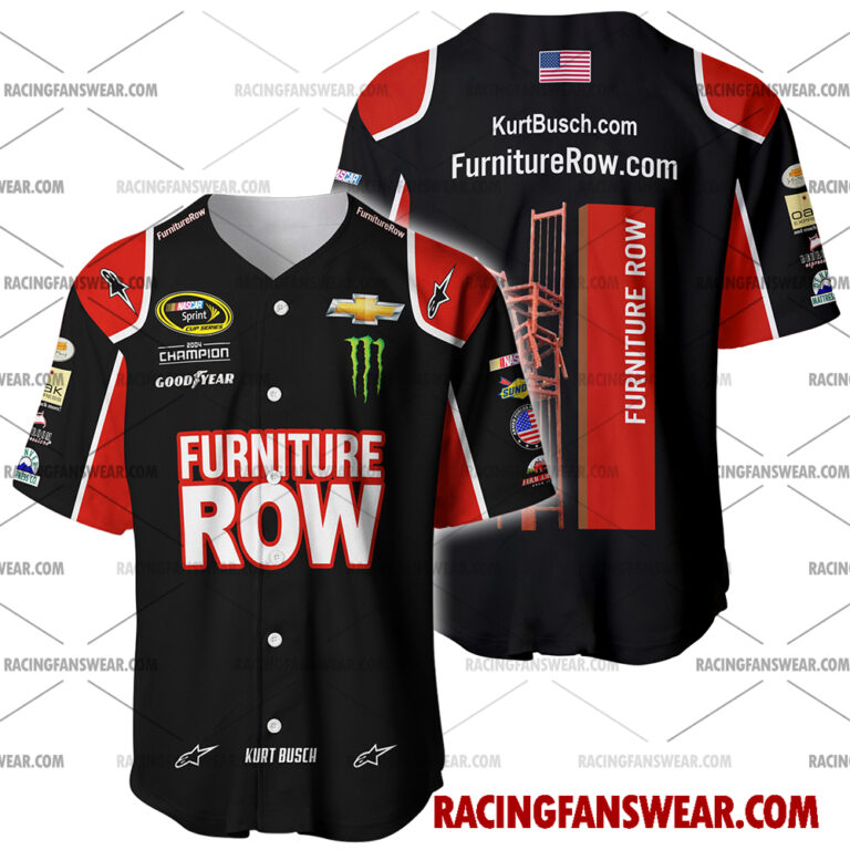 Nascar store - Loyal fans of Kurt Busch's Men's Baseball Jersey,Women's Baseball Jersey,Kid's Baseball Jersey,Men's Hockey Jerseys,WoMen's Hockey Jerseys,Youth's Hockey Jerseys:vintage nascar racing suit,uniform,apparel,shirts,merch,merchandise,jersey,hoodie,jackets,shorts,sweatshirt,outfits,clothes