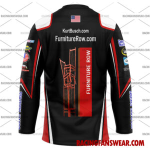 Kurt Busch Nascar Racing 2013 Uniform Apparel Clothes Baseball Jersey Hockey Jersey 4 Nascar store - Loyal fans of Kurt Busch's Men's Baseball Jersey,Women's Baseball Jersey,Kid's Baseball Jersey,Men's Hockey Jerseys,WoMen's Hockey Jerseys,Youth's Hockey Jerseys:vintage nascar racing suit,uniform,apparel,shirts,merch,merchandise,jersey,hoodie,jackets,shorts,sweatshirt,outfits,clothes