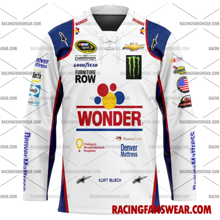 Nascar store - Loyal fans of Kurt Busch's Men's Baseball Jersey,Women's Baseball Jersey,Kid's Baseball Jersey,Men's Hockey Jerseys,WoMen's Hockey Jerseys,Youth's Hockey Jerseys:vintage nascar racing suit,uniform,apparel,shirts,merch,merchandise,jersey,hoodie,jackets,shorts,sweatshirt,outfits,clothes