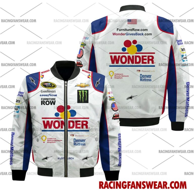Nascar store - Loyal fans of Kurt Busch's Bomber Jacket,Unisex Thick Coat,Unisex Sleeveless Hoodie,Unisex Hooded T-Shirt,Kid Sleeveless Hoodie,Kid Hooded T-Shirts,Kid Thick Coat:vintage nascar racing suit,uniform,apparel,shirts,merch,merchandise,jersey,hoodie,jackets,shorts,sweatshirt,outfits,clothes