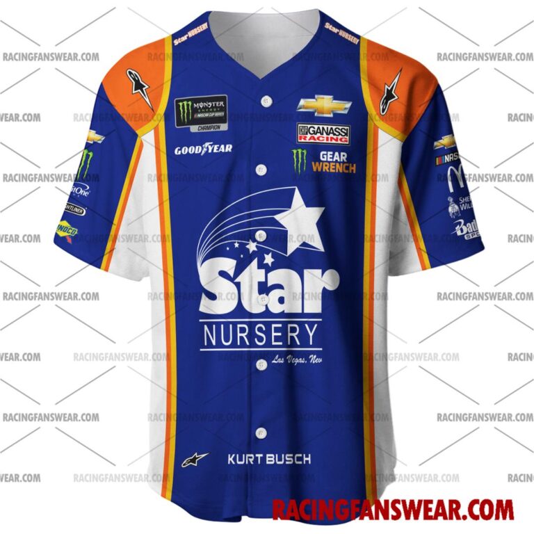 Nascar store - Loyal fans of Kurt Busch's Men's Baseball Jersey,Women's Baseball Jersey,Kid's Baseball Jersey,Men's Hockey Jerseys,WoMen's Hockey Jerseys,Youth's Hockey Jerseys:vintage nascar racing suit,uniform,apparel,shirts,merch,merchandise,jersey,hoodie,jackets,shorts,sweatshirt,outfits,clothes