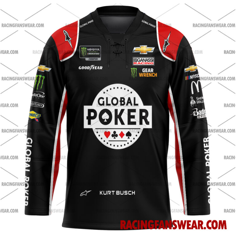 Nascar store - Loyal fans of Kurt Busch's Men's Baseball Jersey,Women's Baseball Jersey,Kid's Baseball Jersey,Men's Hockey Jerseys,WoMen's Hockey Jerseys,Youth's Hockey Jerseys:vintage nascar racing suit,uniform,apparel,shirts,merch,merchandise,jersey,hoodie,jackets,shorts,sweatshirt,outfits,clothes