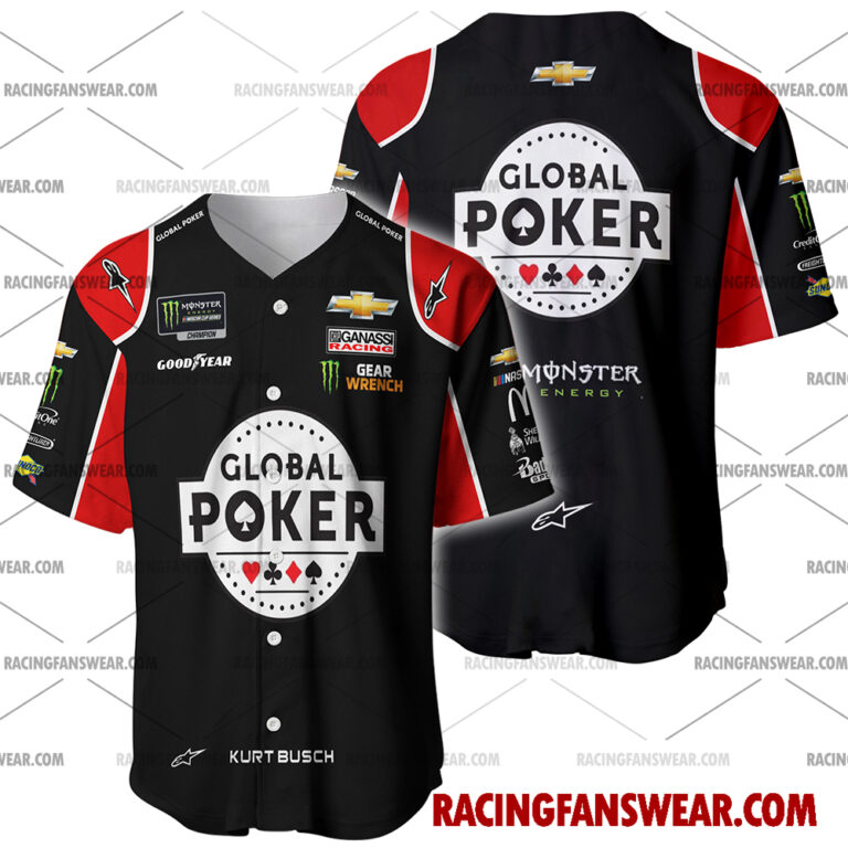 Nascar store - Loyal fans of Kurt Busch's Men's Baseball Jersey,Women's Baseball Jersey,Kid's Baseball Jersey,Men's Hockey Jerseys,WoMen's Hockey Jerseys,Youth's Hockey Jerseys:vintage nascar racing suit,uniform,apparel,shirts,merch,merchandise,jersey,hoodie,jackets,shorts,sweatshirt,outfits,clothes
