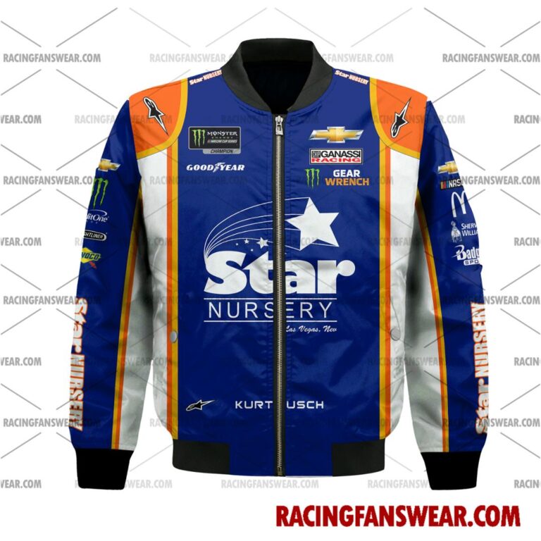 Nascar store - Loyal fans of Kurt Busch's Bomber Jacket,Unisex Thick Coat,Unisex Sleeveless Hoodie,Unisex Hooded T-Shirt,Kid Sleeveless Hoodie,Kid Hooded T-Shirts,Kid Thick Coat:vintage nascar racing suit,uniform,apparel,shirts,merch,merchandise,jersey,hoodie,jackets,shorts,sweatshirt,outfits,clothes