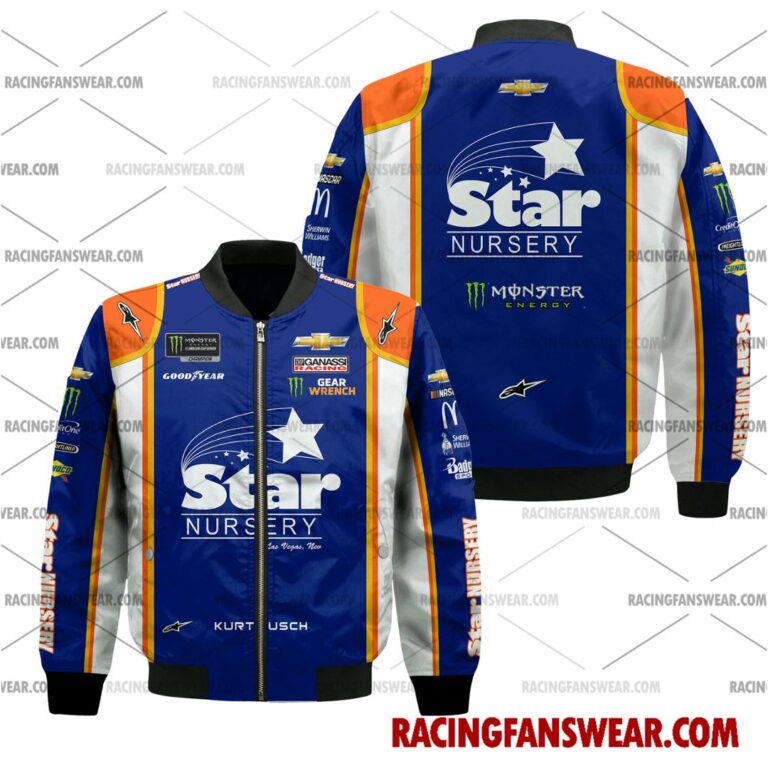 Nascar store - Loyal fans of Kurt Busch's Bomber Jacket,Unisex Thick Coat,Unisex Sleeveless Hoodie,Unisex Hooded T-Shirt,Kid Sleeveless Hoodie,Kid Hooded T-Shirts,Kid Thick Coat:vintage nascar racing suit,uniform,apparel,shirts,merch,merchandise,jersey,hoodie,jackets,shorts,sweatshirt,outfits,clothes