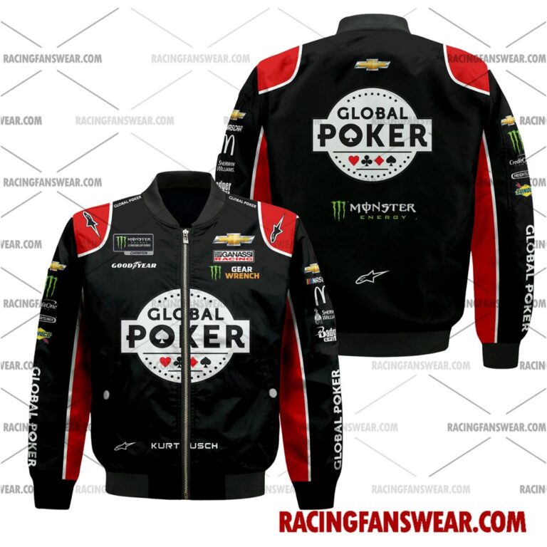 Nascar store - Loyal fans of Kurt Busch's Bomber Jacket,Unisex Thick Coat,Unisex Sleeveless Hoodie,Unisex Hooded T-Shirt,Kid Sleeveless Hoodie,Kid Hooded T-Shirts,Kid Thick Coat:vintage nascar racing suit,uniform,apparel,shirts,merch,merchandise,jersey,hoodie,jackets,shorts,sweatshirt,outfits,clothes