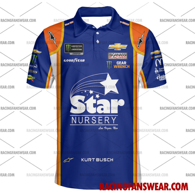 Nascar store - Loyal fans of Kurt Busch's Unisex Hawaiian Shirt,Unisex Polo Shirt,Kid Hawaiian Shirt,Kid Polo Shirt:vintage nascar racing suit,uniform,apparel,shirts,merch,merchandise,jersey,hoodie,jackets,shorts,sweatshirt,outfits,clothes