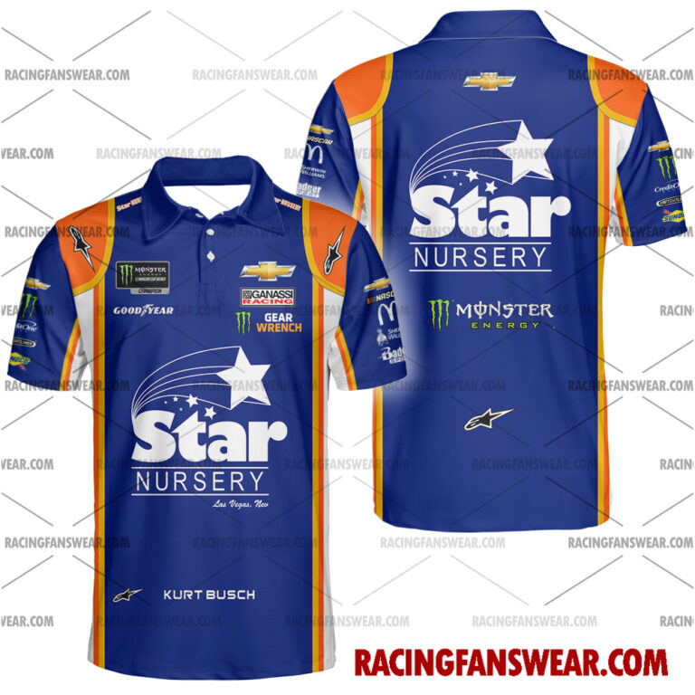 Nascar store - Loyal fans of Kurt Busch's Unisex Hawaiian Shirt,Unisex Polo Shirt,Kid Hawaiian Shirt,Kid Polo Shirt:vintage nascar racing suit,uniform,apparel,shirts,merch,merchandise,jersey,hoodie,jackets,shorts,sweatshirt,outfits,clothes