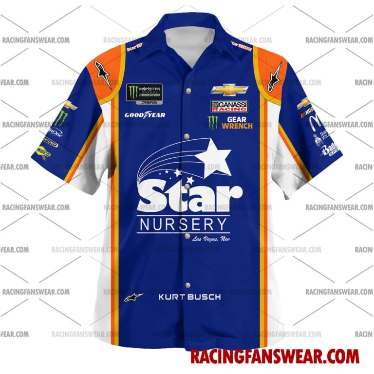 Nascar store - Loyal fans of Kurt Busch's Unisex Hawaiian Shirt,Unisex Polo Shirt,Kid Hawaiian Shirt,Kid Polo Shirt:vintage nascar racing suit,uniform,apparel,shirts,merch,merchandise,jersey,hoodie,jackets,shorts,sweatshirt,outfits,clothes