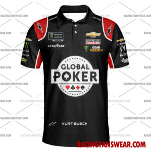 Kurt Busch Nascar Racing 2019 Uniform Apparel Clothes Hawaiian Polo Shirts 4 Nascar store - Loyal fans of Kurt Busch's Unisex Hawaiian Shirt,Unisex Polo Shirt,Kid Hawaiian Shirt,Kid Polo Shirt:vintage nascar racing suit,uniform,apparel,shirts,merch,merchandise,jersey,hoodie,jackets,shorts,sweatshirt,outfits,clothes
