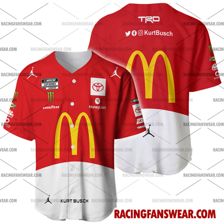 Nascar store - Loyal fans of Kurt Busch's Men's Baseball Jersey,Women's Baseball Jersey,Kid's Baseball Jersey,Men's Hockey Jerseys,WoMen's Hockey Jerseys,Youth's Hockey Jerseys:vintage nascar racing suit,uniform,apparel,shirts,merch,merchandise,jersey,hoodie,jackets,shorts,sweatshirt,outfits,clothes