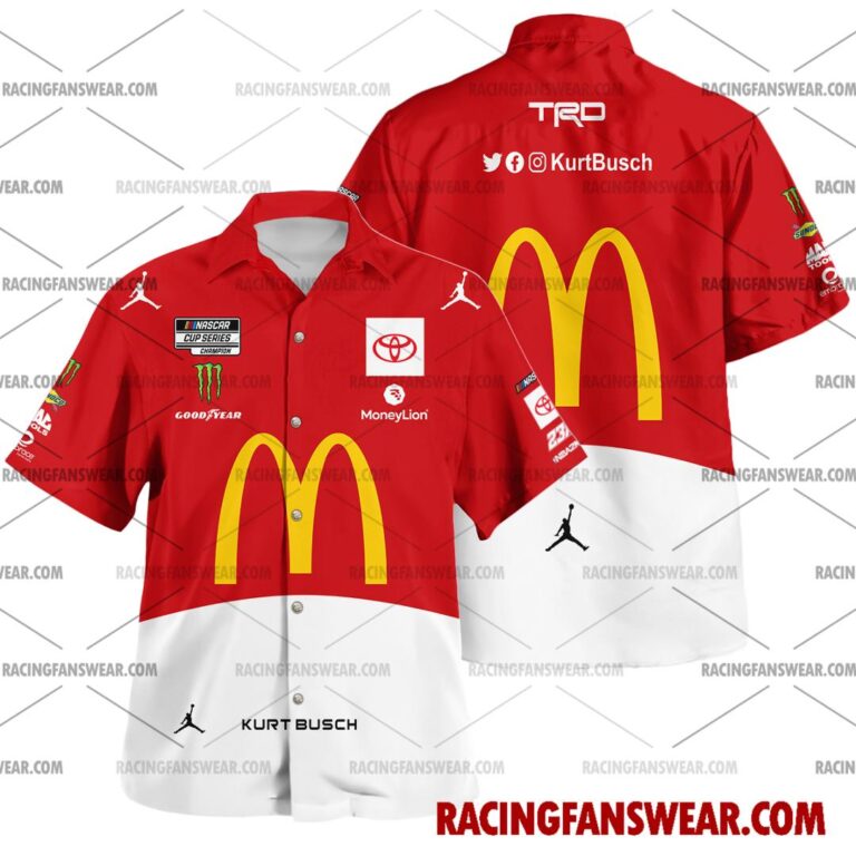 Nascar store - Loyal fans of Kurt Busch's Unisex Hawaiian Shirt,Unisex Polo Shirt,Kid Hawaiian Shirt,Kid Polo Shirt:vintage nascar racing suit,uniform,apparel,shirts,merch,merchandise,jersey,hoodie,jackets,shorts,sweatshirt,outfits,clothes