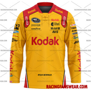 Ryan Newman Nascar Racing 2007 Uniform Apparel Clothes Baseball Jersey Hockey Jersey 3 Nascar store - Loyal fans of Ryan Newman's Men's Baseball Jersey,Women's Baseball Jersey,Kid's Baseball Jersey,Men's Hockey Jerseys,WoMen's Hockey Jerseys,Youth's Hockey Jerseys:vintage nascar racing suit,uniform,apparel,shirts,merch,merchandise,jersey,hoodie,jackets,shorts,sweatshirt,outfits,clothes