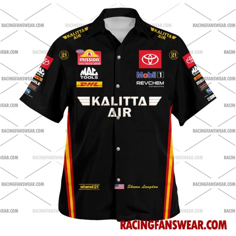 NHRA store - Loyal fans of Shawn Langdon's Unisex Hawaiian Shirt,Unisex Polo Shirt,Kid Hawaiian Shirt,Kid Polo Shirt:vintage NHRA racing suit,uniform,apparel,shirts,merch,merchandise,jersey,hoodie,jackets,shorts,sweatshirt,outfits,clothes