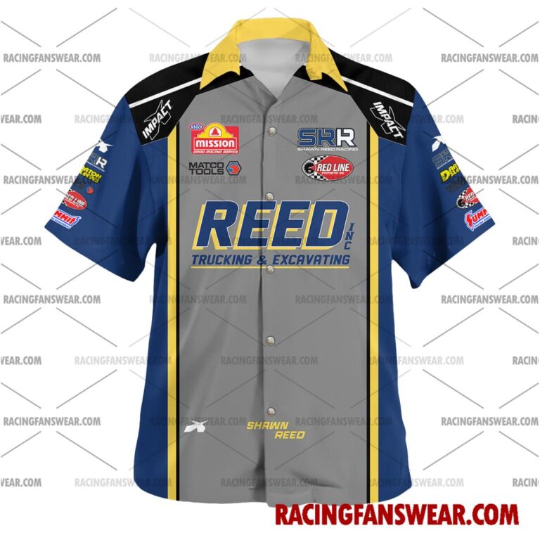 NHRA store - Loyal fans of Shawn Reed's Unisex Hawaiian Shirt,Unisex Polo Shirt,Kid Hawaiian Shirt,Kid Polo Shirt:vintage NHRA racing suit,uniform,apparel,shirts,merch,merchandise,jersey,hoodie,jackets,shorts,sweatshirt,outfits,clothes