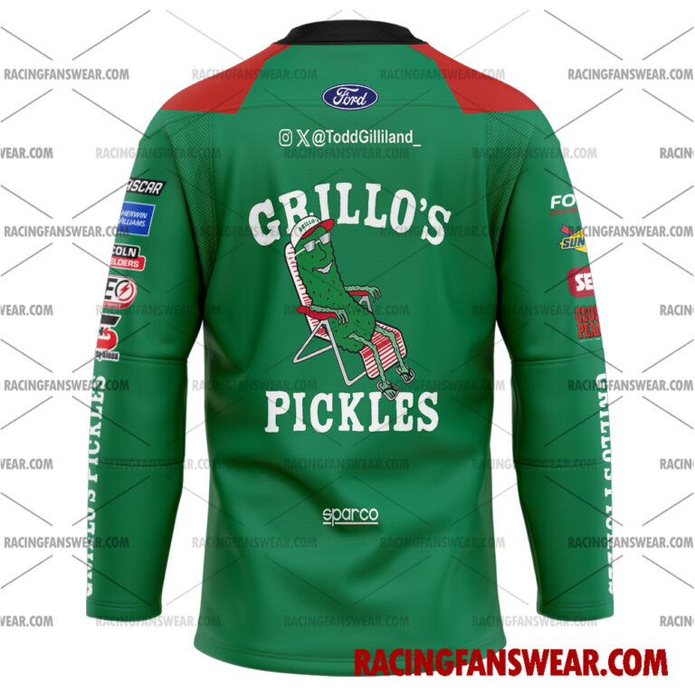 Nascar store - Loyal fans of Todd Gilliland's Men's Baseball Jersey,Women's Baseball Jersey,Kid's Baseball Jersey,Men's Hockey Jerseys,WoMen's Hockey Jerseys,Youth's Hockey Jerseys:vintage nascar racing suit,uniform,apparel,shirts,merch,merchandise,jersey,hoodie,jackets,shorts,sweatshirt,outfits,clothes