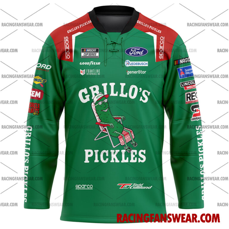 Nascar store - Loyal fans of Todd Gilliland's Men's Baseball Jersey,Women's Baseball Jersey,Kid's Baseball Jersey,Men's Hockey Jerseys,WoMen's Hockey Jerseys,Youth's Hockey Jerseys:vintage nascar racing suit,uniform,apparel,shirts,merch,merchandise,jersey,hoodie,jackets,shorts,sweatshirt,outfits,clothes