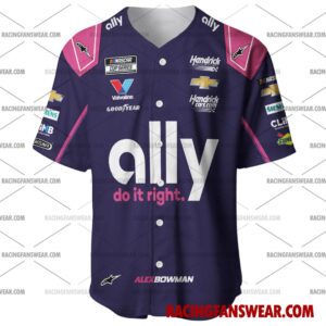 Nascar store - Loyal fans of Alex Bowman's Men's Baseball Jersey,Women's Baseball Jersey,Kid's Baseball Jersey,Men's Hockey Jerseys,WoMen's Hockey Jerseys,Youth's Hockey Jerseys:vintage nascar racing suit,uniform,apparel,shirts,merch,merchandise,jersey,hoodie,jackets,shorts,sweatshirt,outfits,clothes
